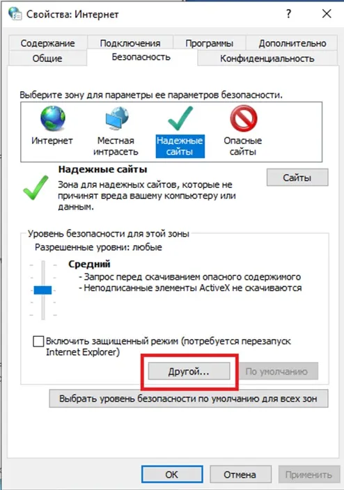 Надежные сайты
